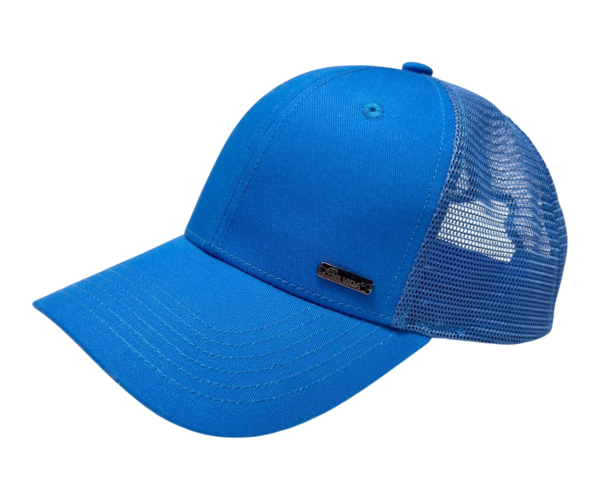 Basecap - gebogener Schirm mit Netz